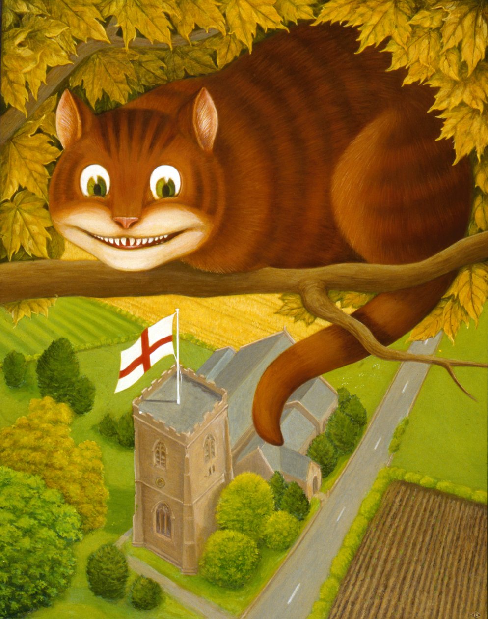 Cheshire Cat v Daresbury od Frances Broomfield
