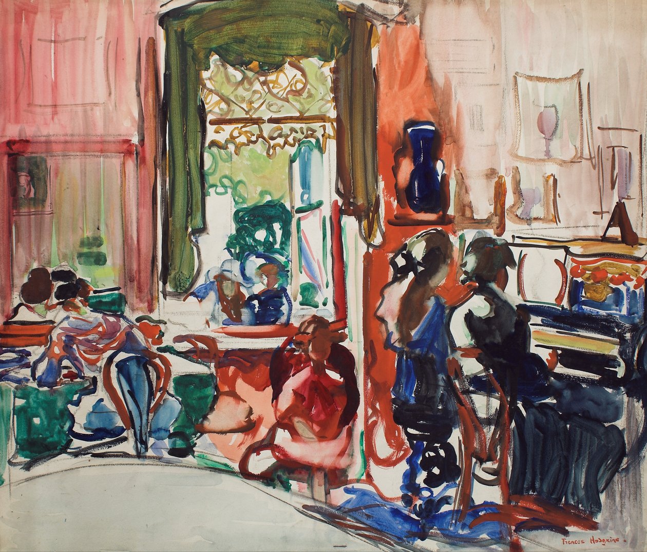 Lekce klavíru od Frances Hodgkins