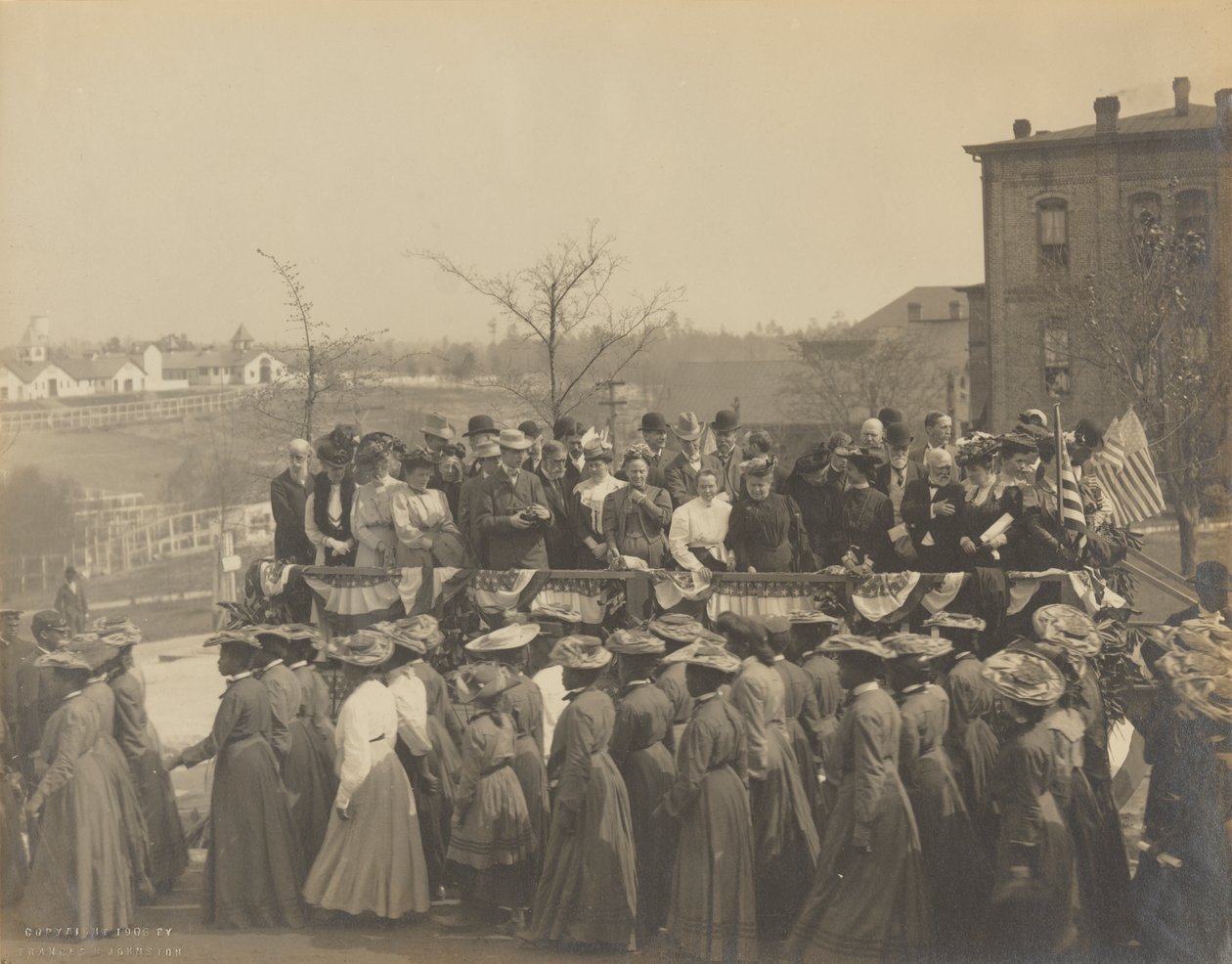 Fotografie k 25. výročí založení Tuskegee Institute, 1906. od Frances Benjamin Johnston
