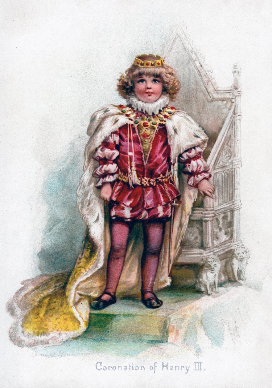 Korunovace Jindřicha III., 1897. od Frances Brundage
