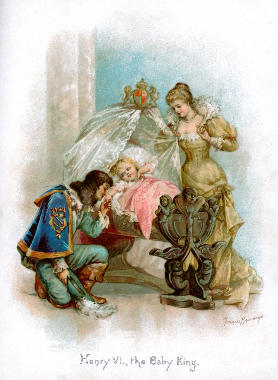 Henry VI, Baby King, 1897. od Frances Brundage