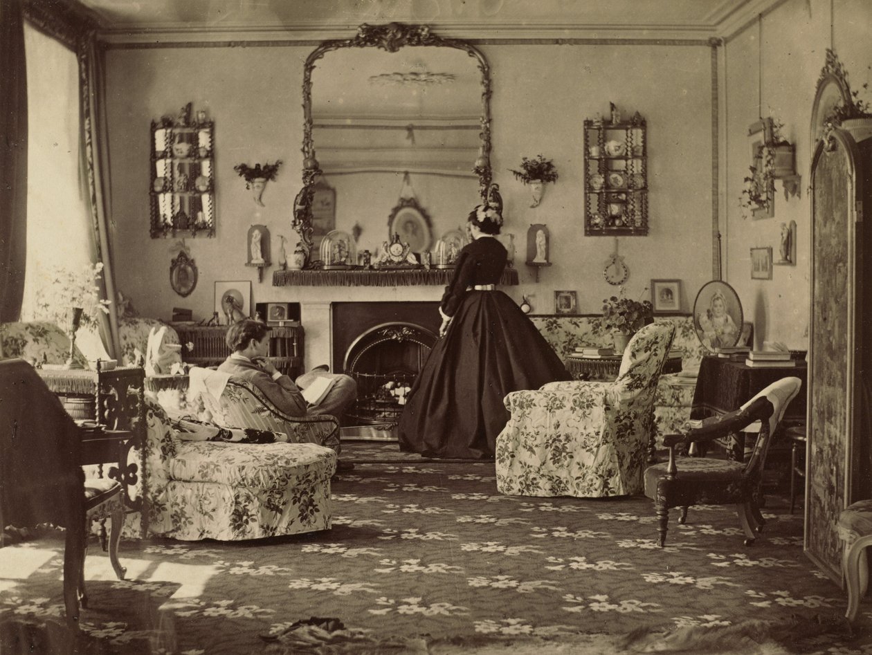 Interiér pokoje, c. 1862. od Frances Jocelyn