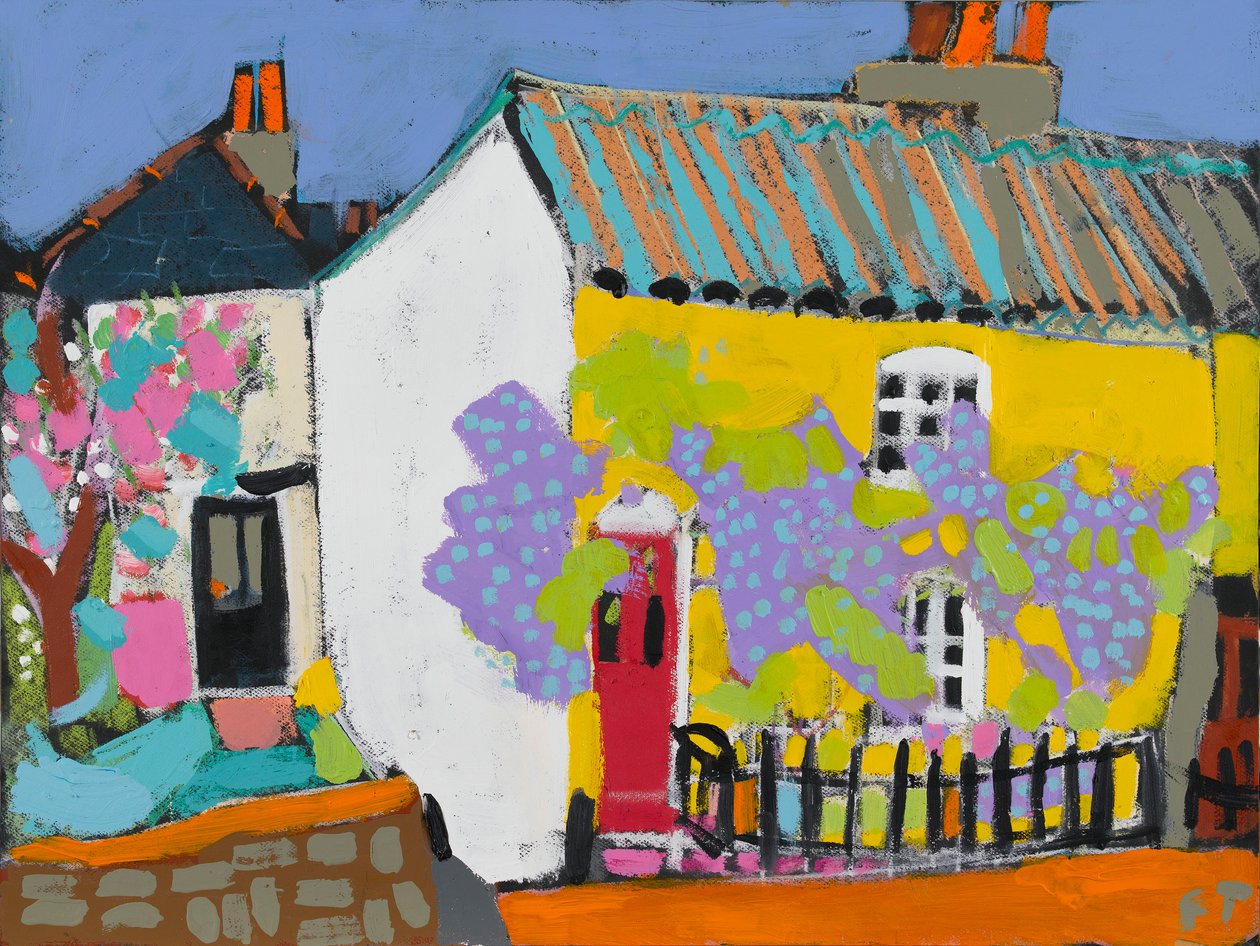 Little Royal Hill, 2010 (olej a akryl na desce) od Frances Treanor