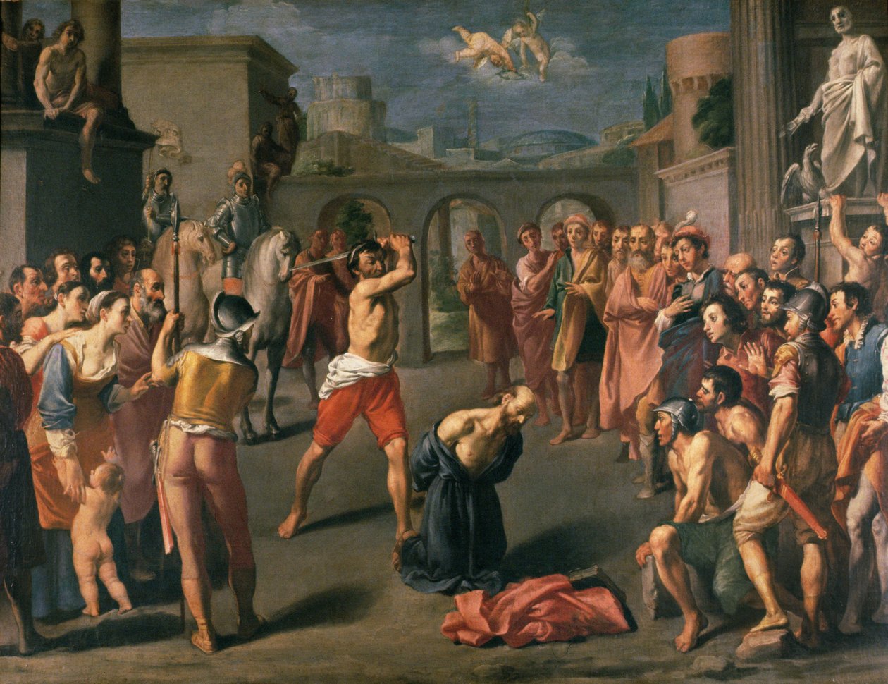 Umučení sv. Pavla od Franceschino Carracci