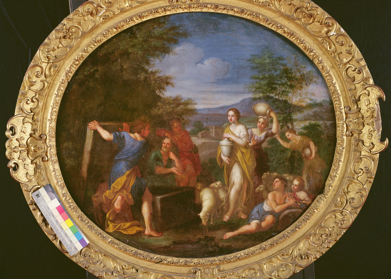 Jacob chrání Rachel od Francesco Albani