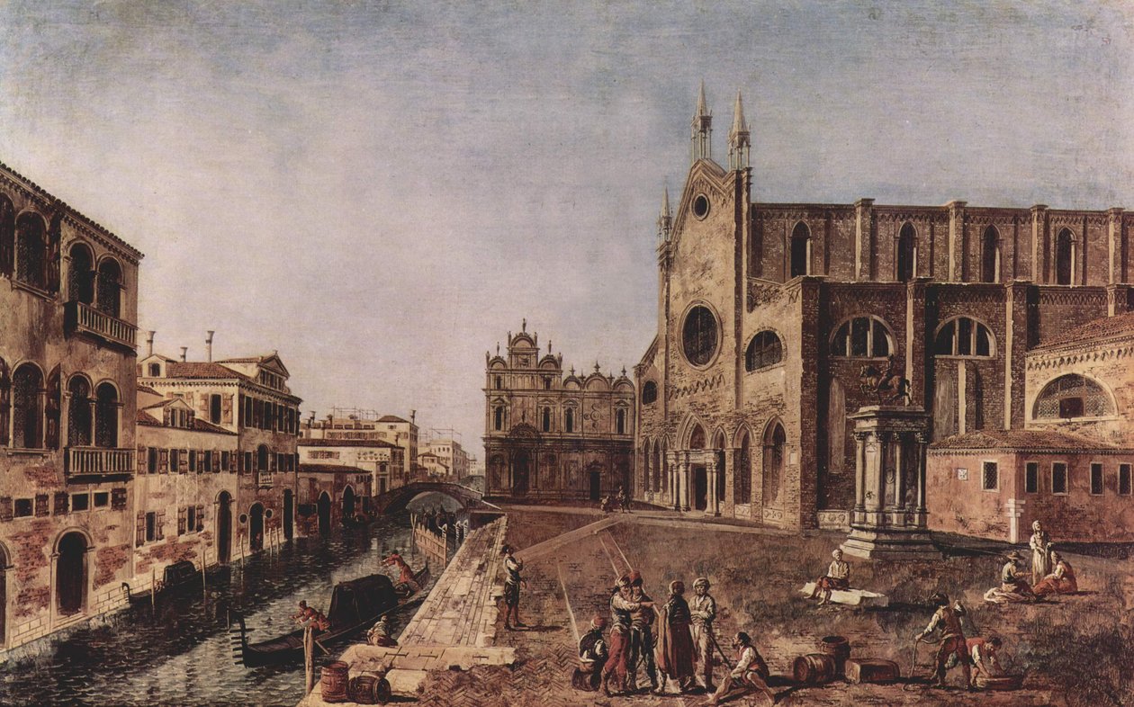 Campo santi Giovanni e Paolo, Benátky od Francesco Albotto