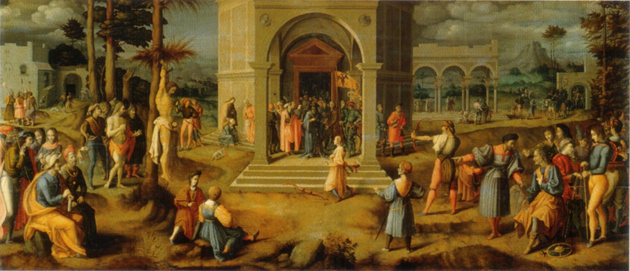 The Legend of the Kings Sons od Francesco Ubertini Bacchiacca