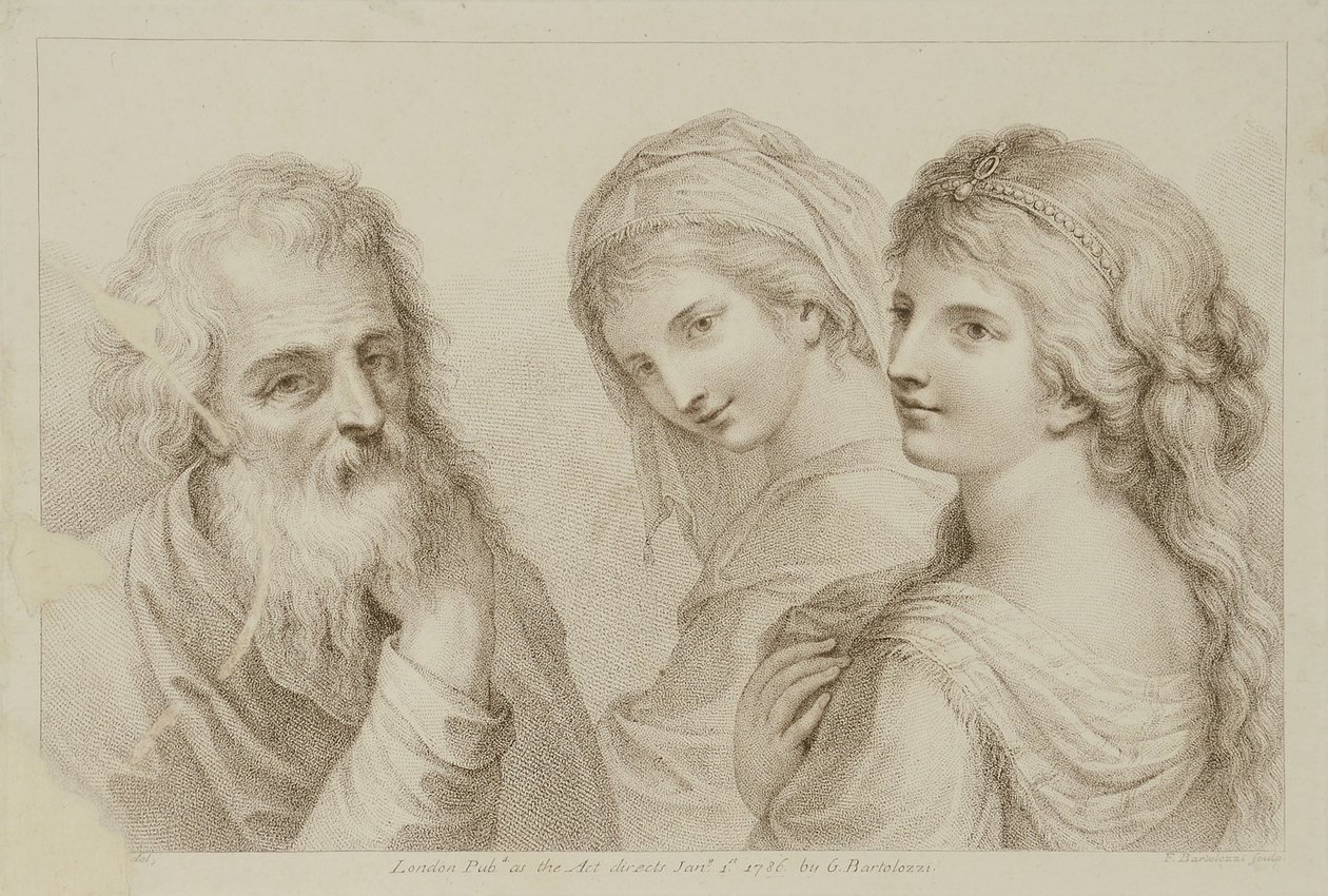 Dcery Lota od Francesco Bartolozzi