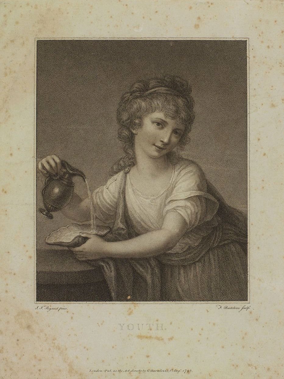 Mládí od Francesco Bartolozzi