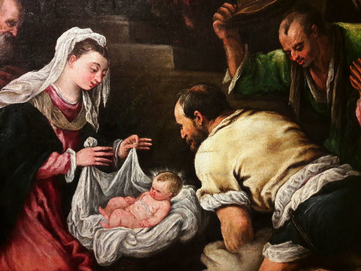 Klanění pastýřů od Francesco Bassano the Younger
