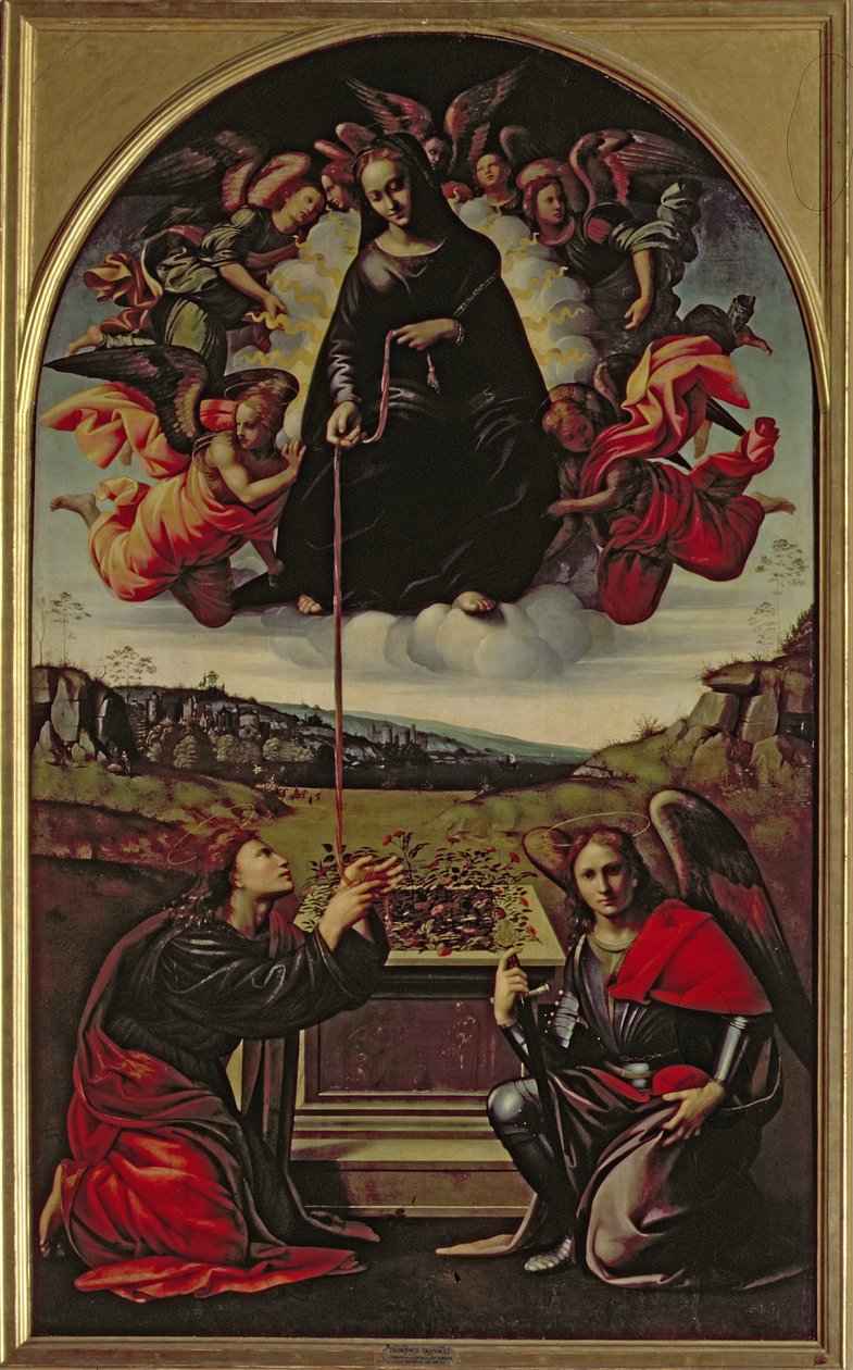 Madona z pásu od Francesco Granacci