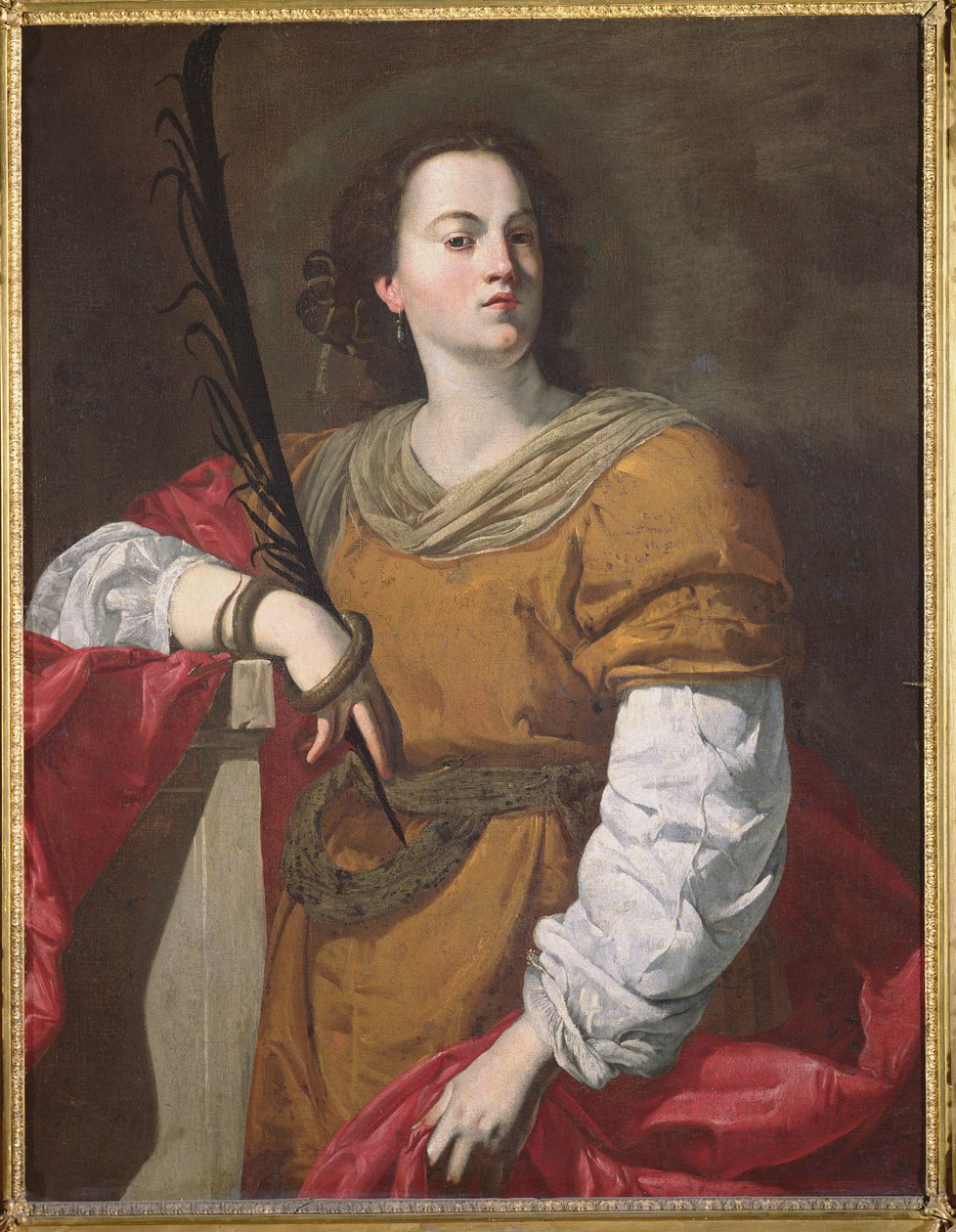 Svatá Christina Úžasná, 1637 od Francesco Guarino