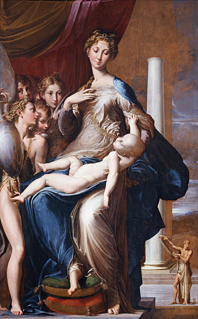 Madonna s dlouhým krkem od Parmigianino