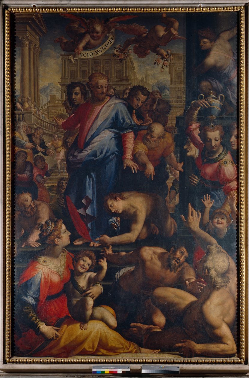 Kristus uzdravuje malomocného od Francesco Morandini