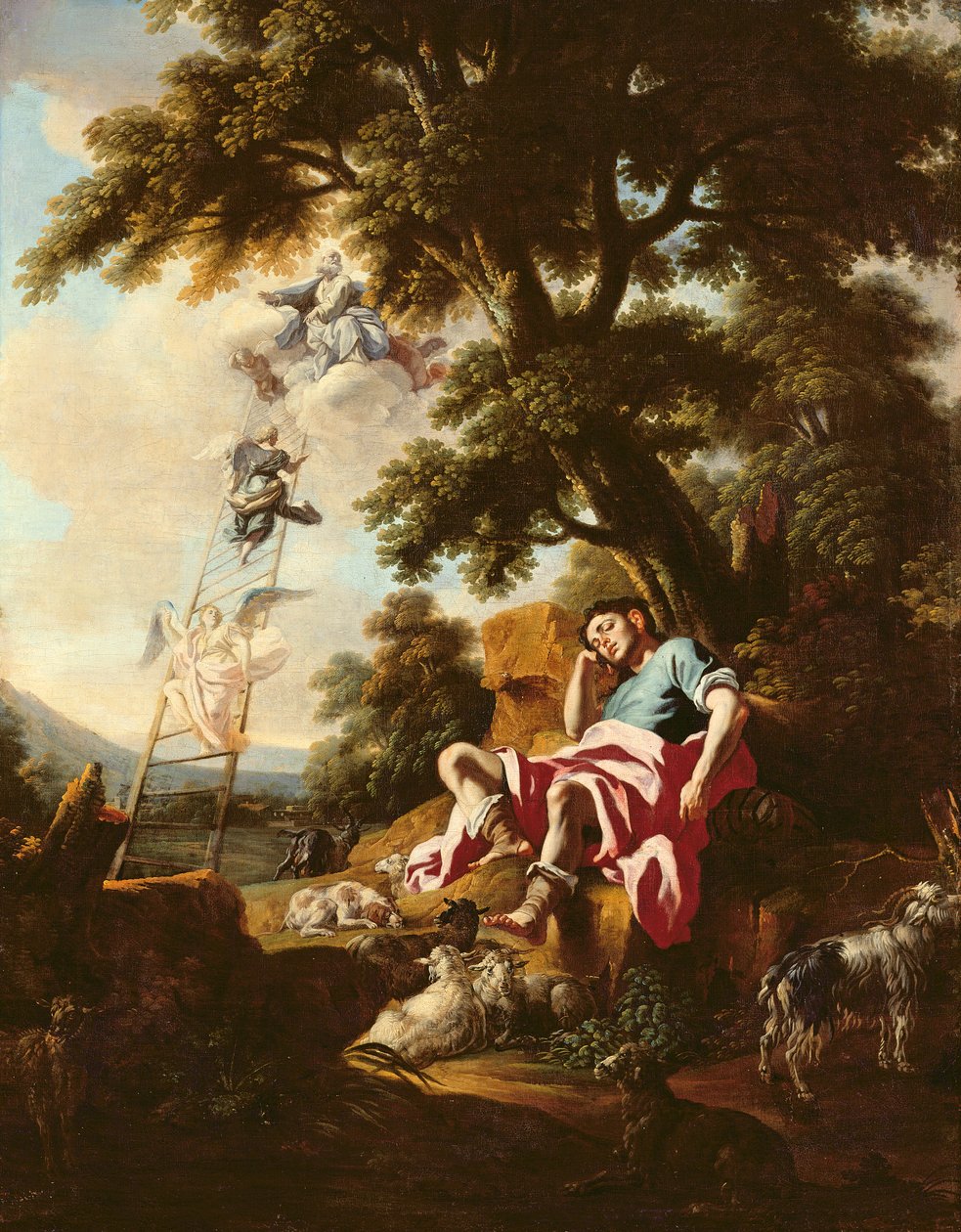 Jákobův sen od Francesco Solimena