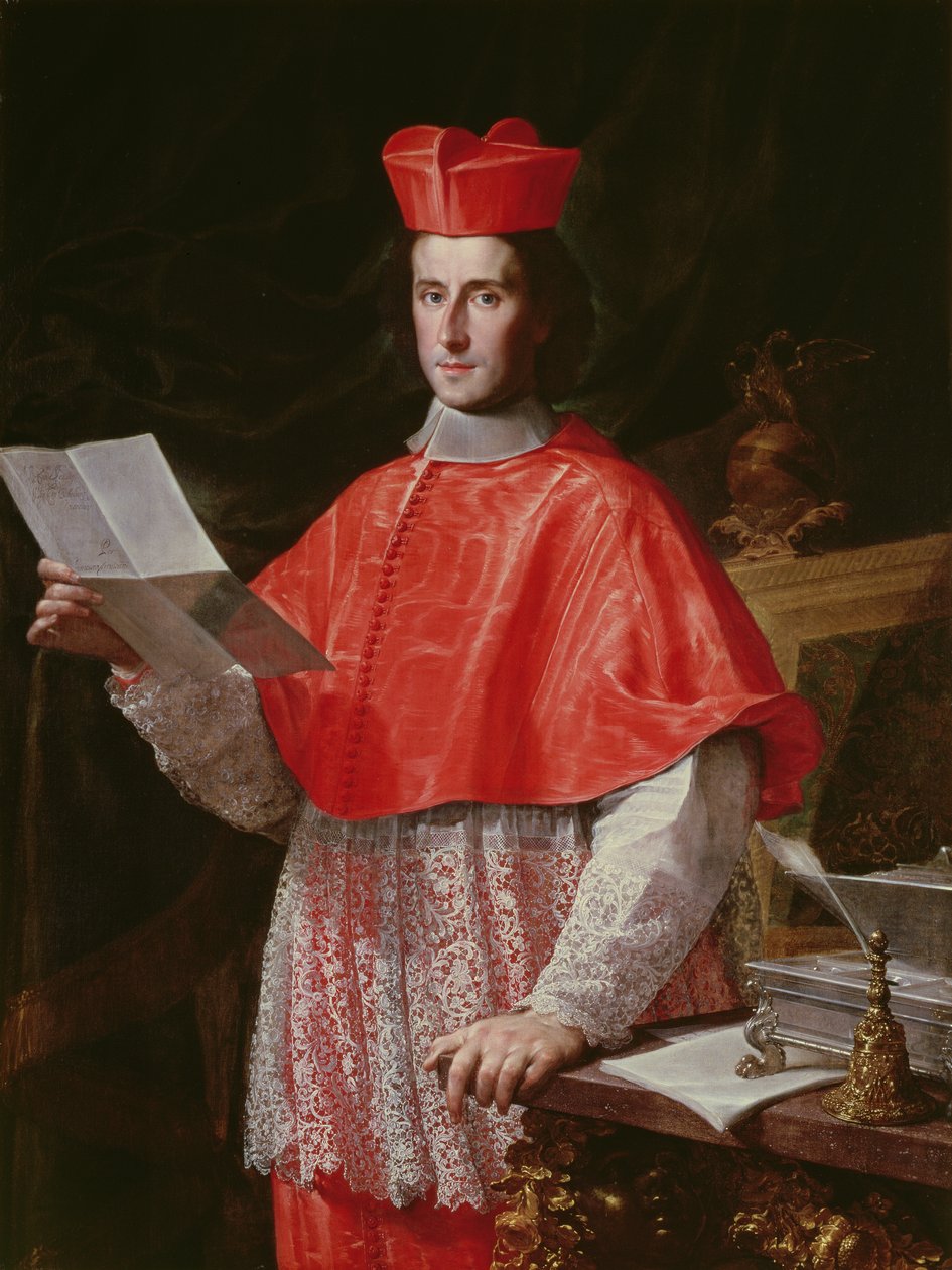 Kardinál Pietro Ottoboni (1610-91), kolem 1700 od Francesco Trevisani