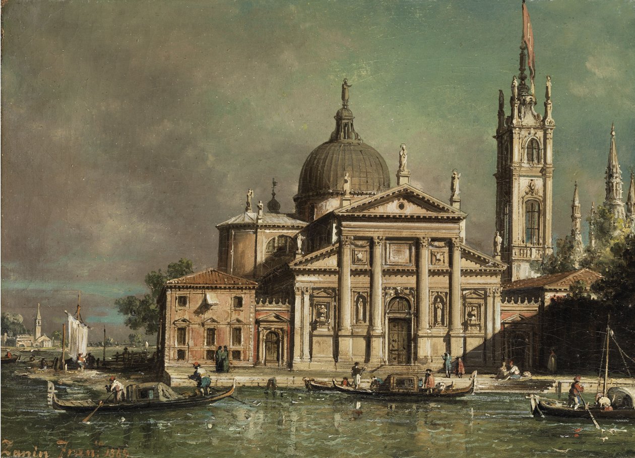 Pohled na San Giorgio Maggiore Benátky od Francesco Zanin