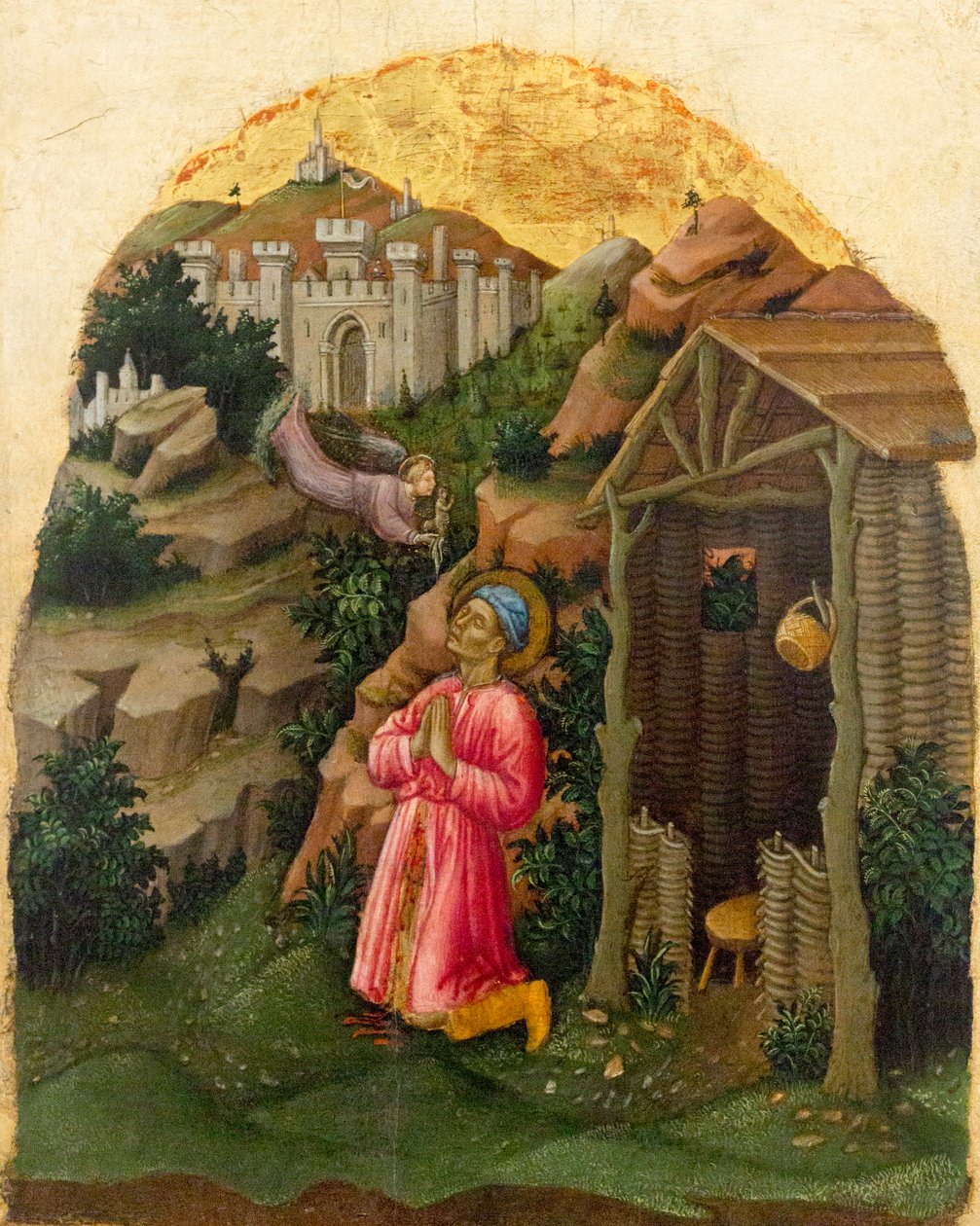 Smrt San Mamante od Francesco de Franceschi