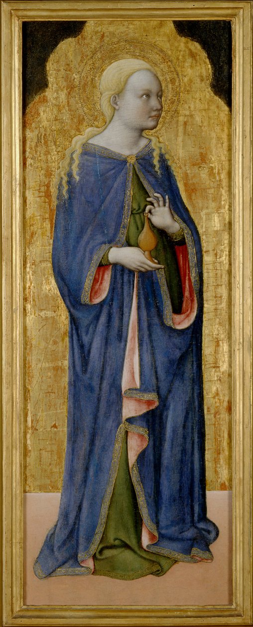 Máří Magdalena, 15. století (tempera na panelu) od Francesco de