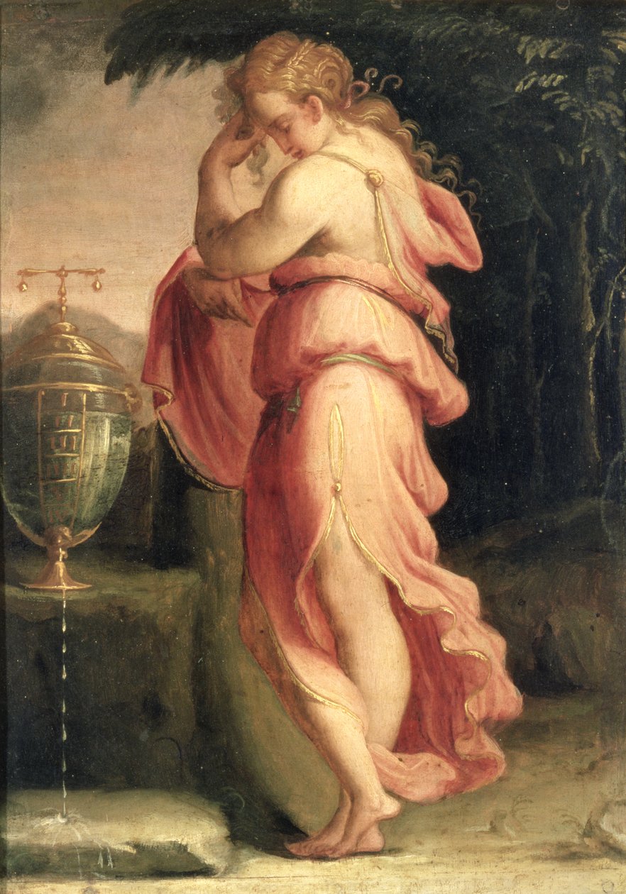 Artemisia truchlící nad Mausolus od Francesco de Rossi Salviati Cecchino