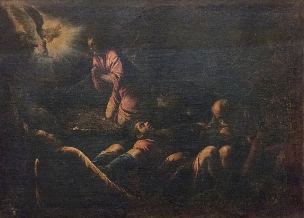 Agónie v zahradě od Francesco (1549 92) Bassano