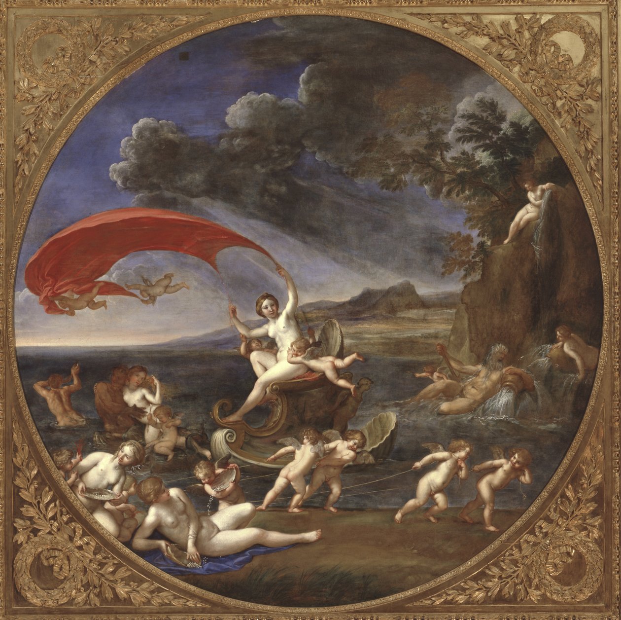 Živel vody, 1625-28 od Francesco Albani