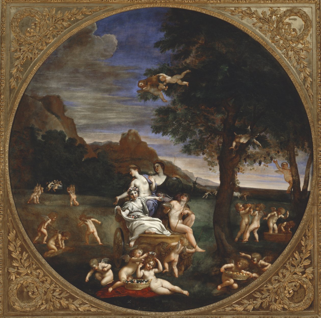 Element Země, 1625-28 od Francesco Albani