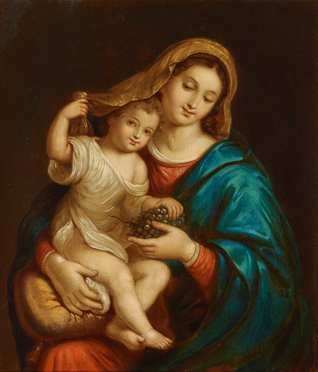 Madona s dítětem od Francesco Alberi