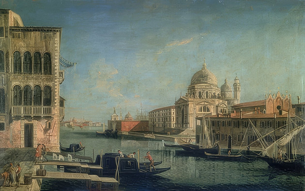 Benátská celnice od Francesco Albotto