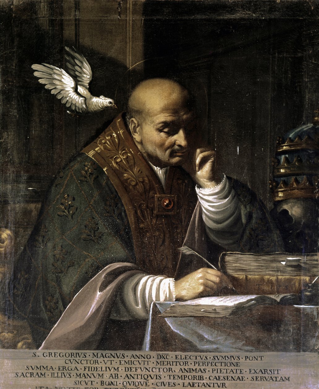 GREGORIUS I,Portrét. 1730-1751 (olej na plátně) od Francesco Andreini