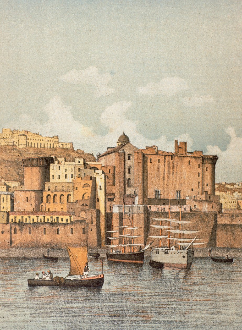 Castel Nuovo (Nový hrad), v Neapoli od Francesco Aversano
