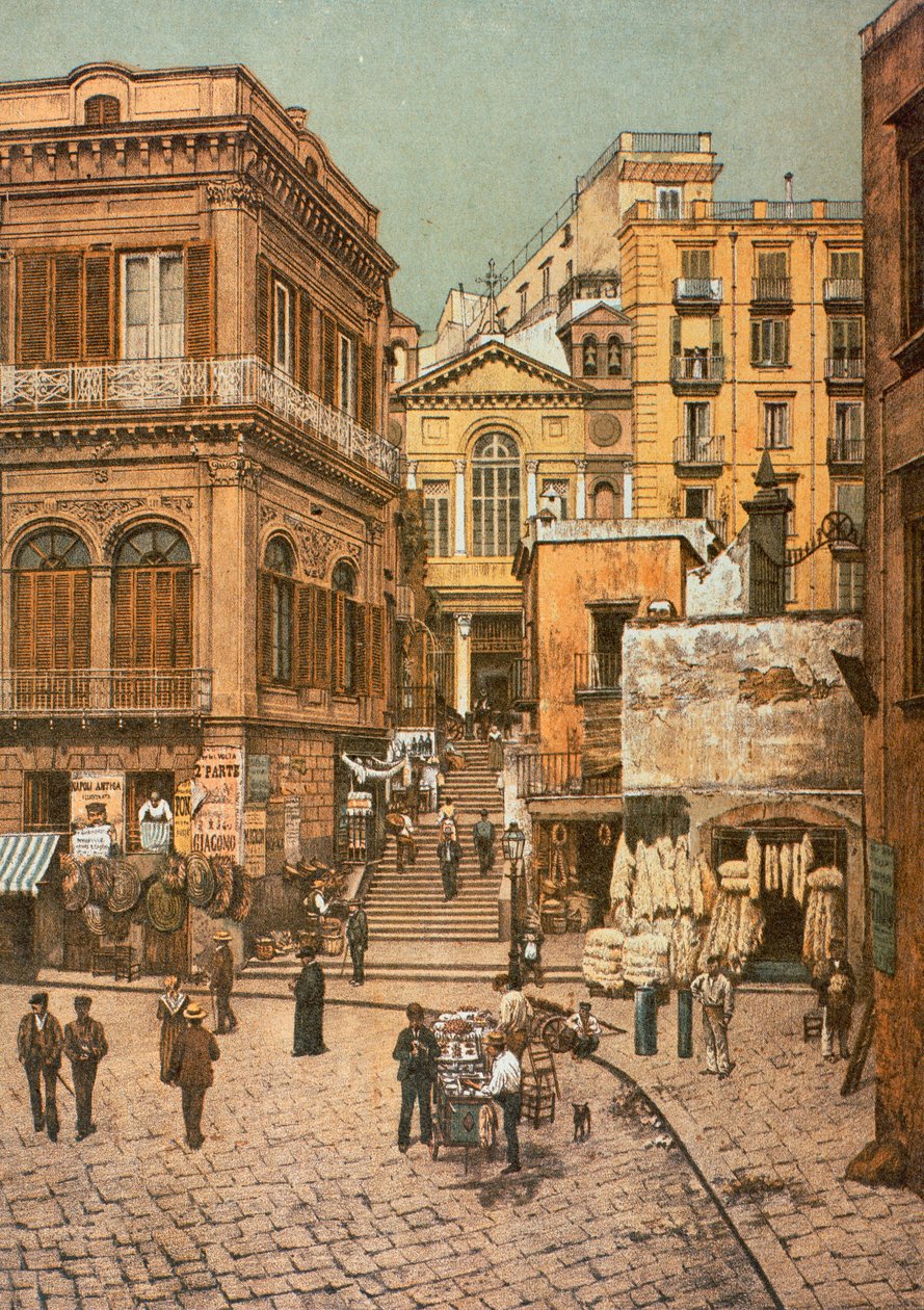 Gradelle ze San Giuseppe v Neapoli od Francesco Aversano