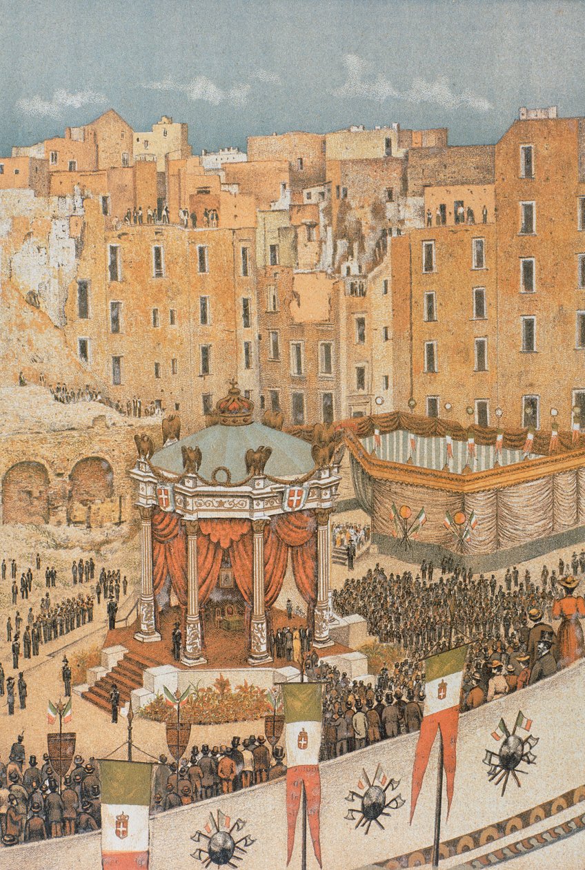 Renovace Piazza del Porto (Přístavní náměstí), v Neapoli od Francesco Aversano