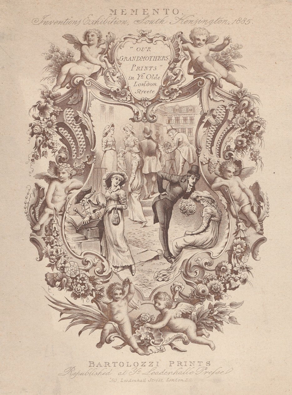 Reklama na Memento, Výstava vynálezů, South Kensington, 1885, ca. 1885. od Francesco Bartolozzi