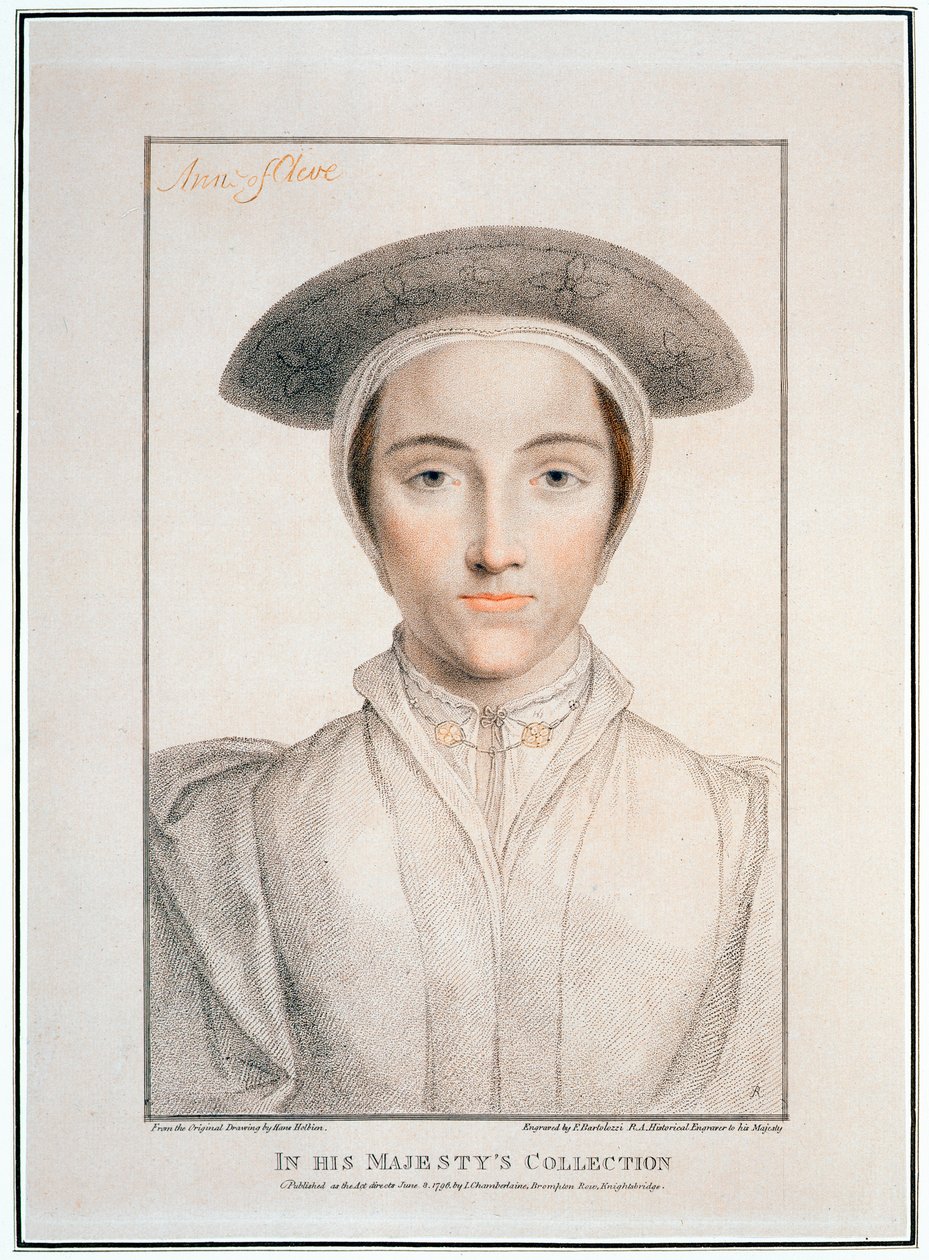 Anna z Cleves, 1539, 1796 od Francesco Bartolozzi