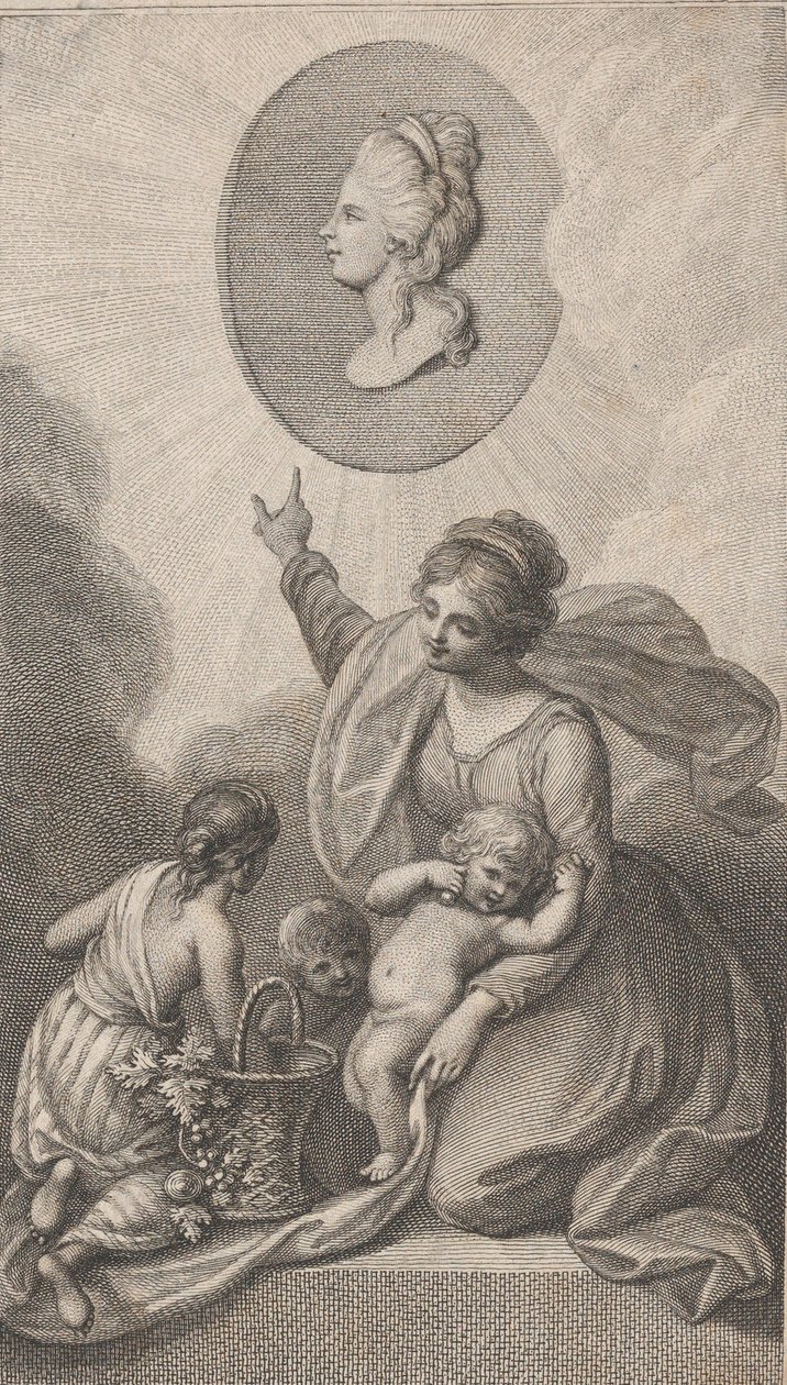 Charita, od Dětského přítele, 1788. od Francesco Bartolozzi
