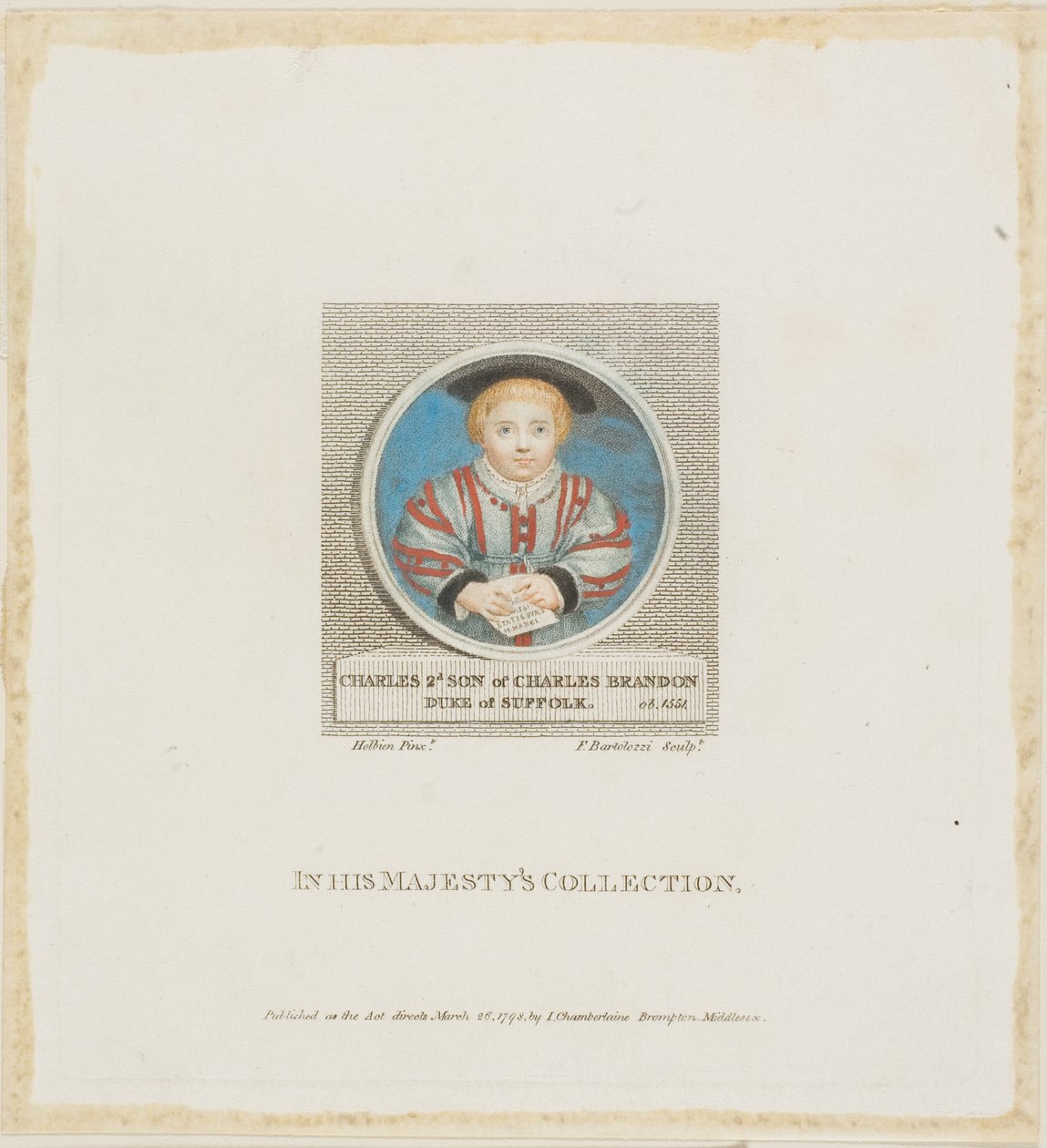Charles Brandon od Francesco Bartolozzi