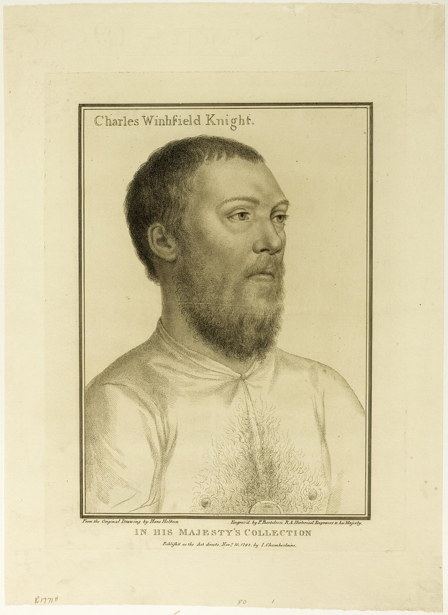 Charles Wingfield od Francesco Bartolozzi