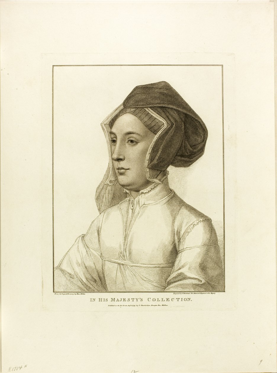 Dvorní dáma od Francesco Bartolozzi