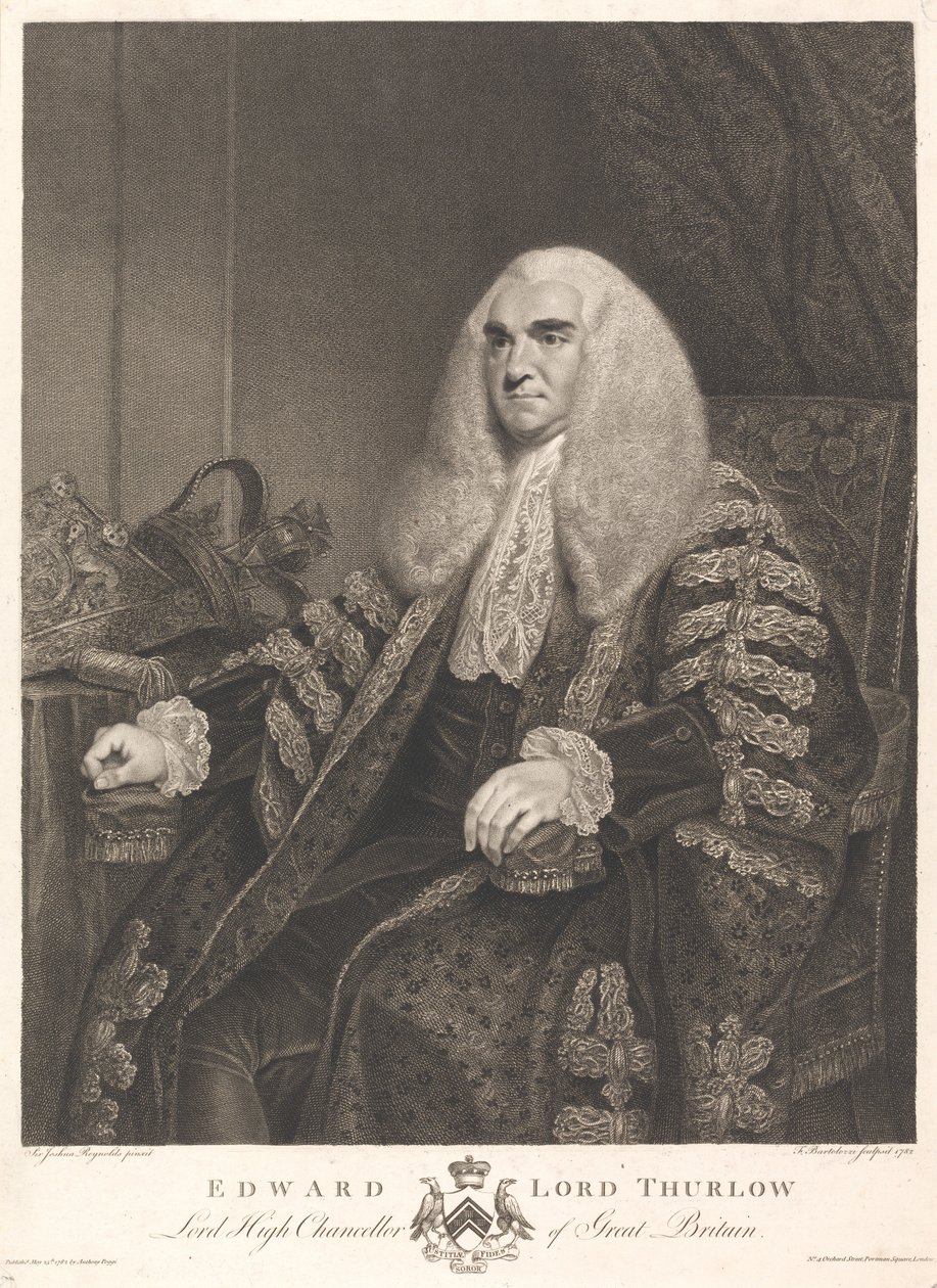 Edward lord Thurlow od Francesco Bartolozzi
