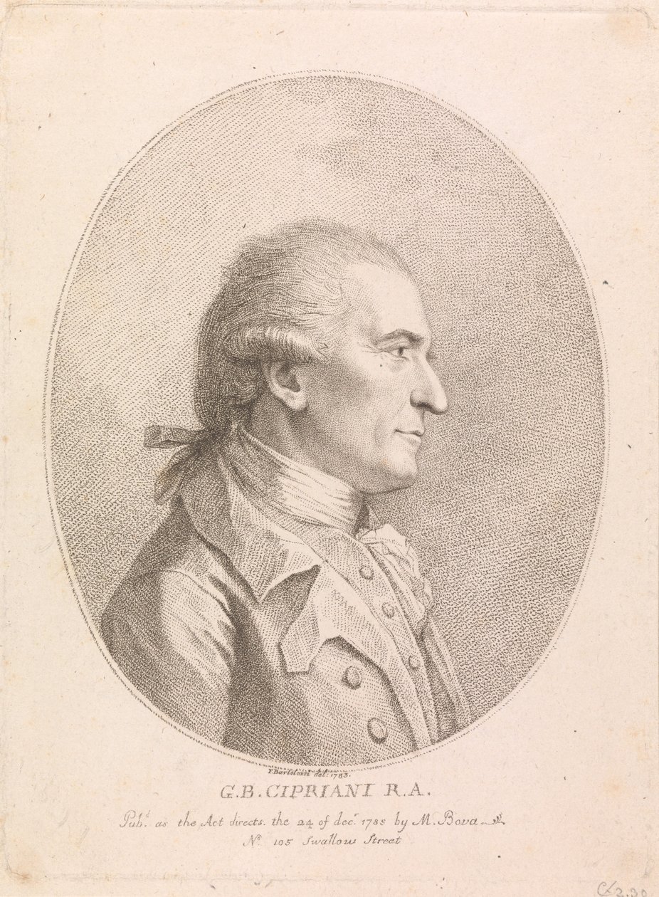 G. B. Cipriani, RA od Francesco Bartolozzi