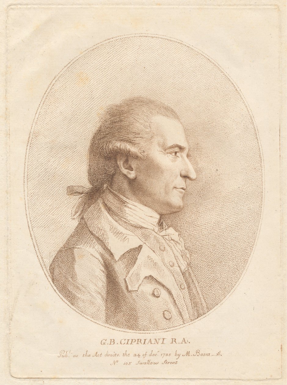 G. B. Cipriani, R.A. od Francesco Bartolozzi