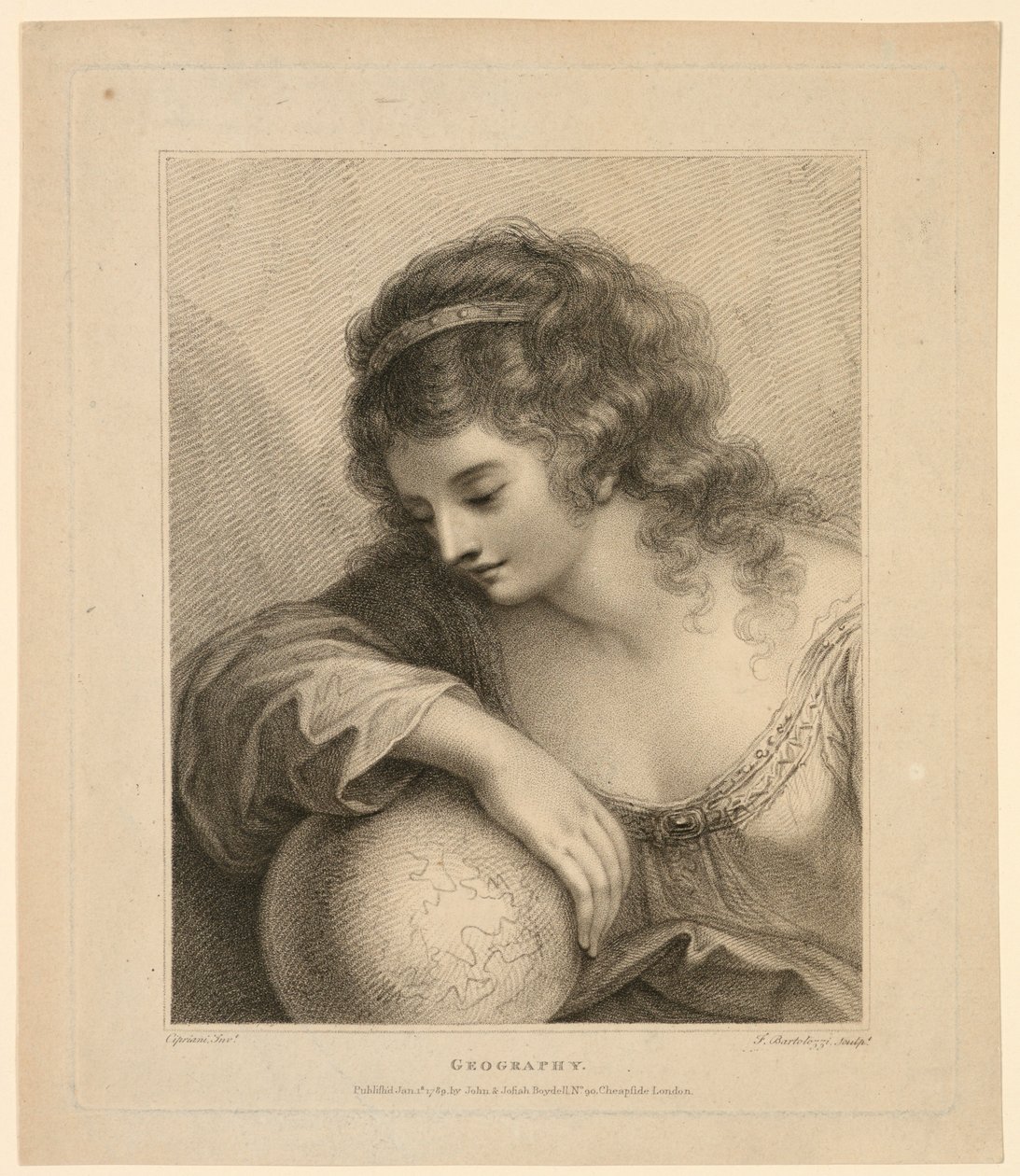 Zeměpis od Francesco Bartolozzi