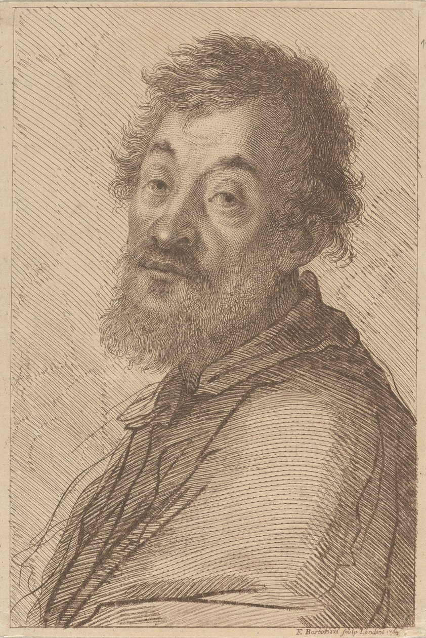 Giulio Romano (Julio Pippi), malíř od Francesco Bartolozzi