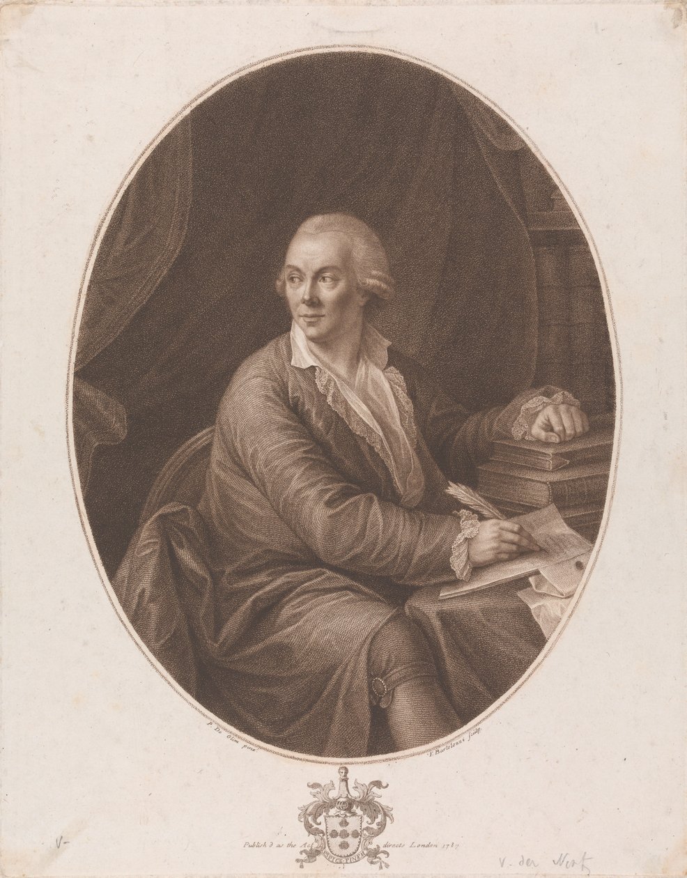 Hendrik Karel Nicolaas Van Der Noot od Francesco Bartolozzi
