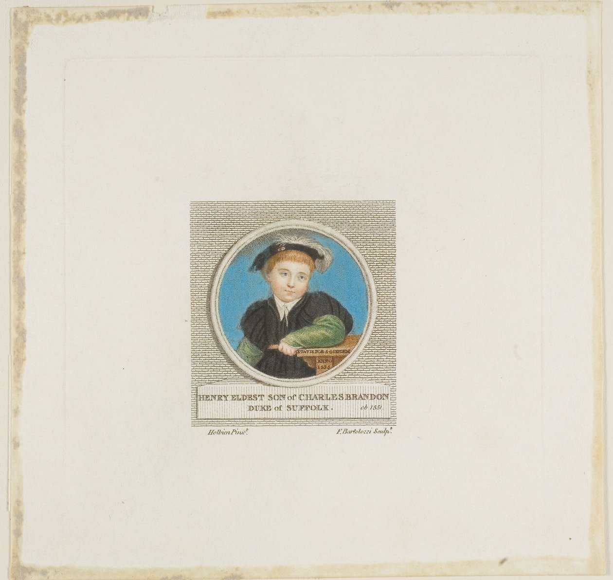 Henry Brandon od Francesco Bartolozzi