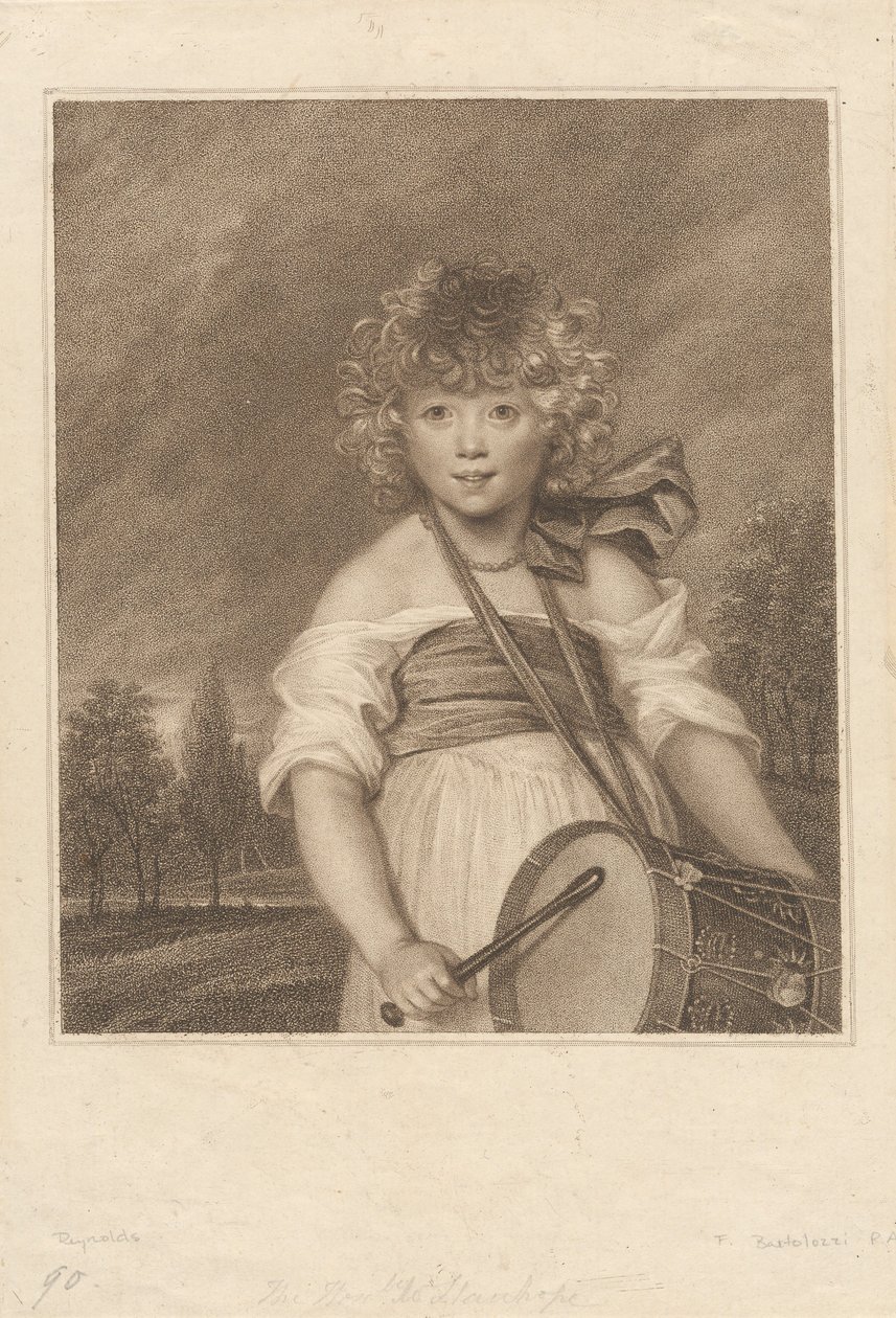Ctihodný pan Leicester Stanhope od Francesco Bartolozzi