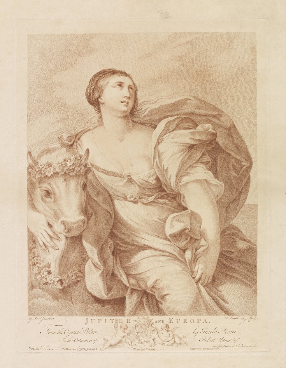 Jupiter a Evropa Jupiter a Europa (název na objektu) od Francesco Bartolozzi