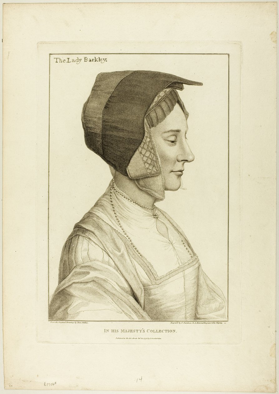 Lady Barkleyová od Francesco Bartolozzi