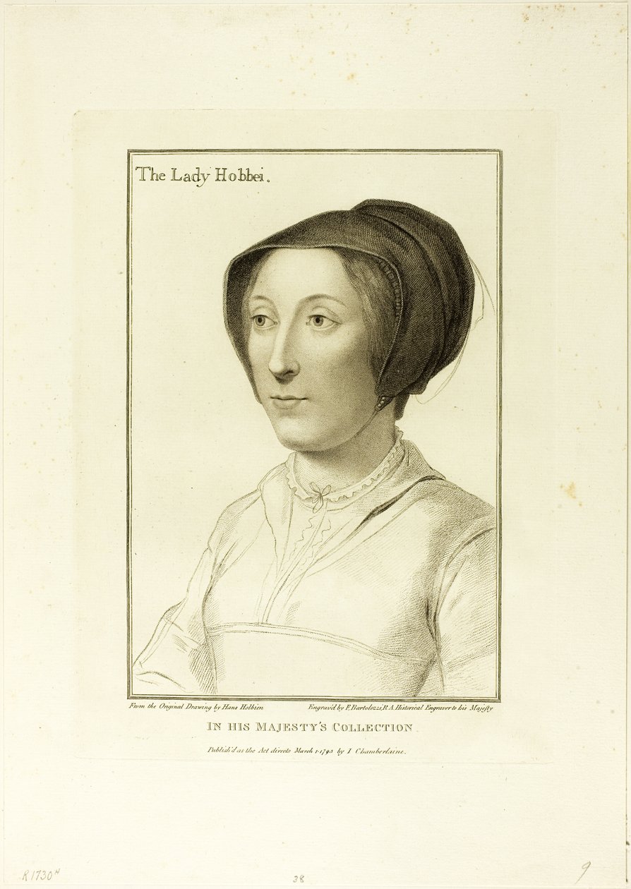 Lady Hobby od Francesco Bartolozzi